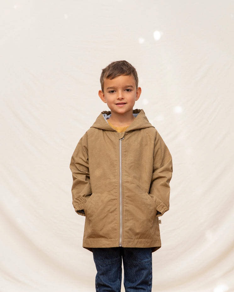 Noa Waxed Cotton Jacket Teens Matona 