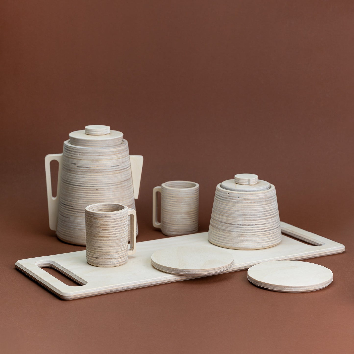 Plywood Tea Set Midmini 