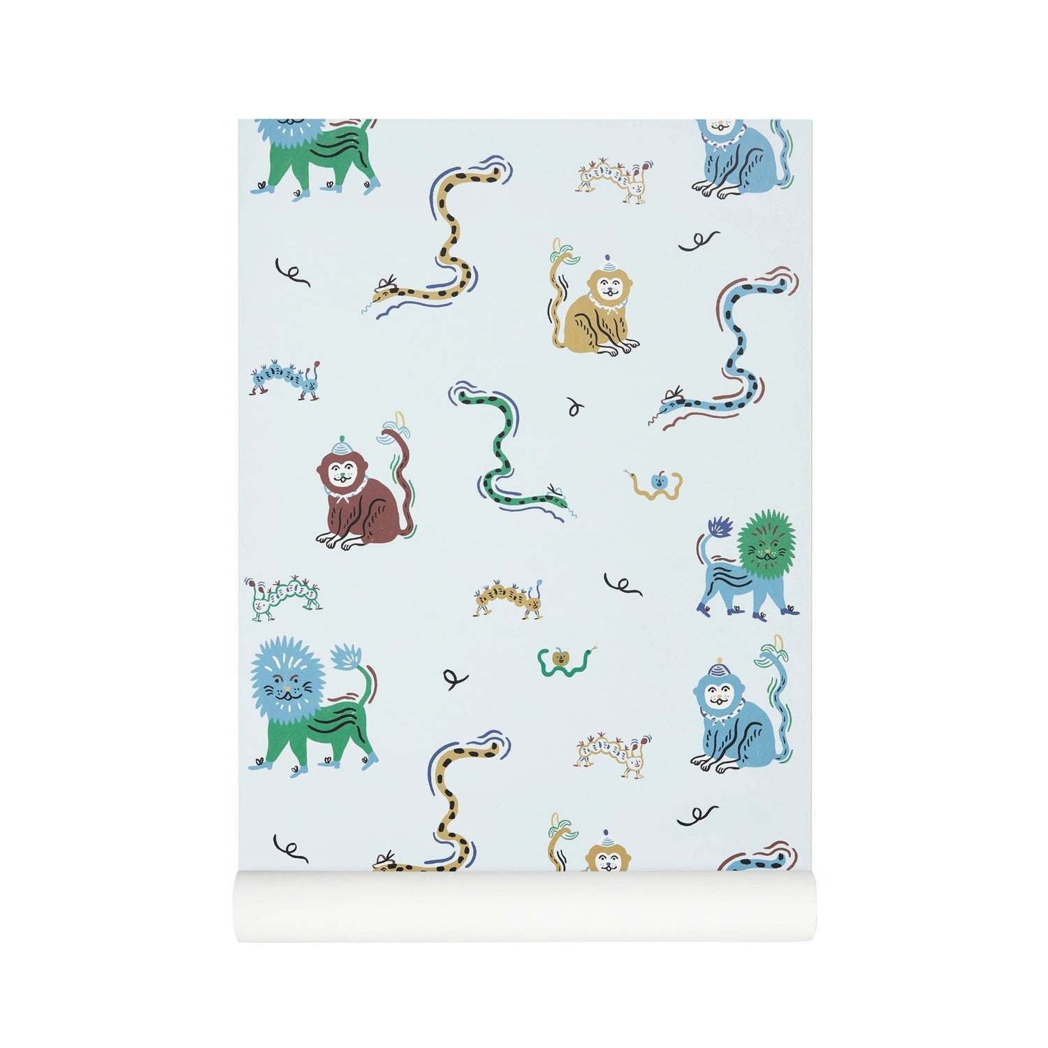Wallpaper Monkey Fun Blue Wallpaper Nofred 