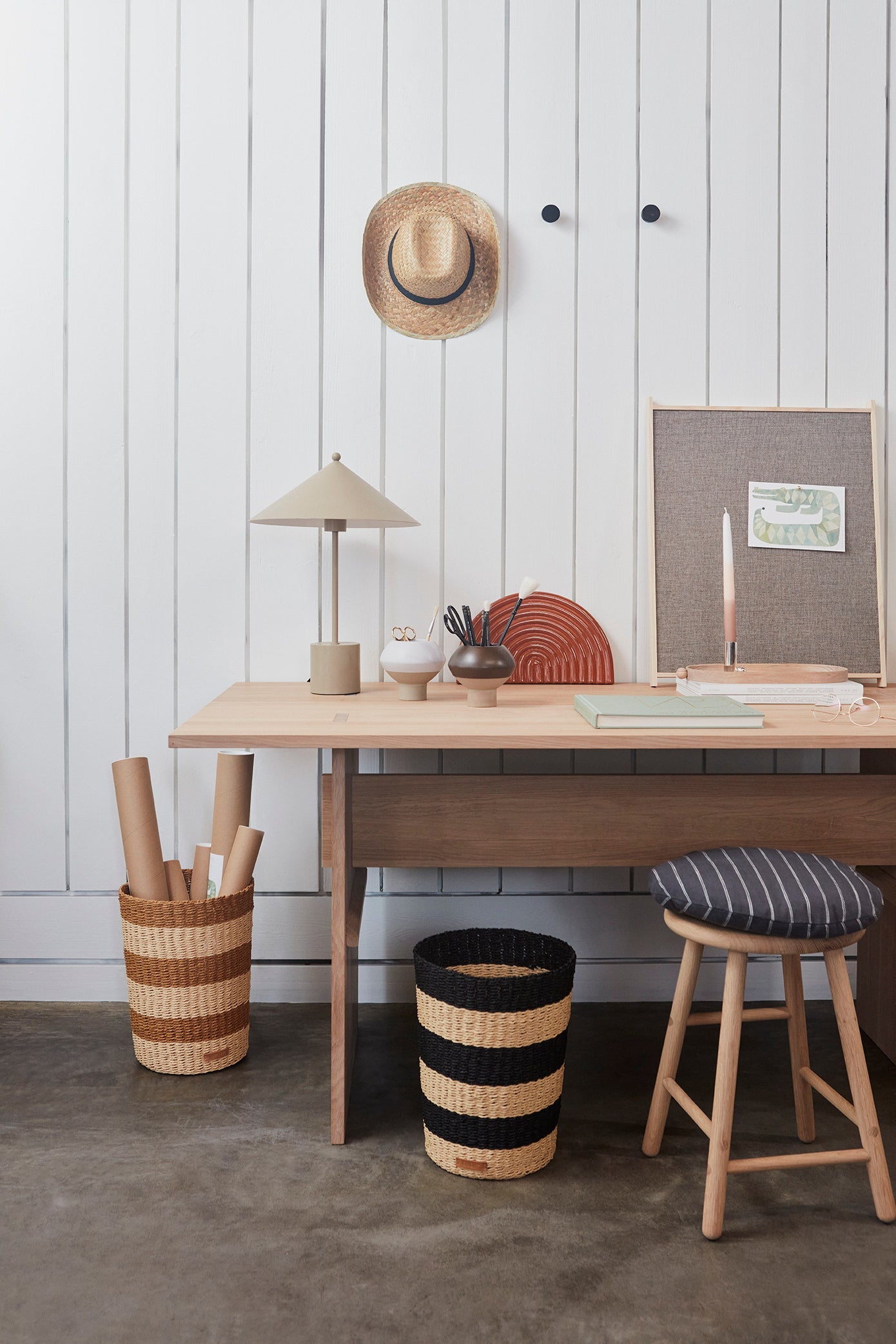 Moto Stool - Low - Nature Stool OYOY 