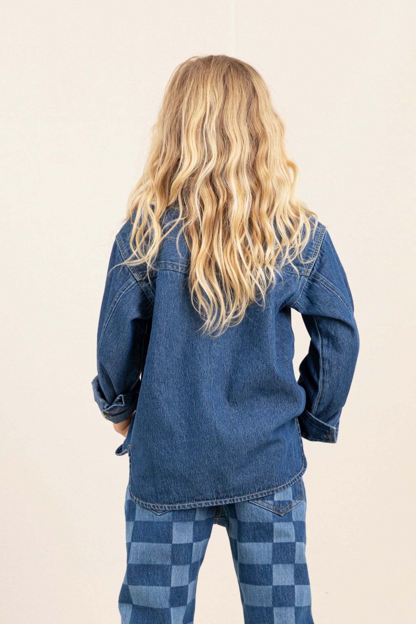 NEW DUSK Blue Denim - Long Sleeve Shirt | Women
