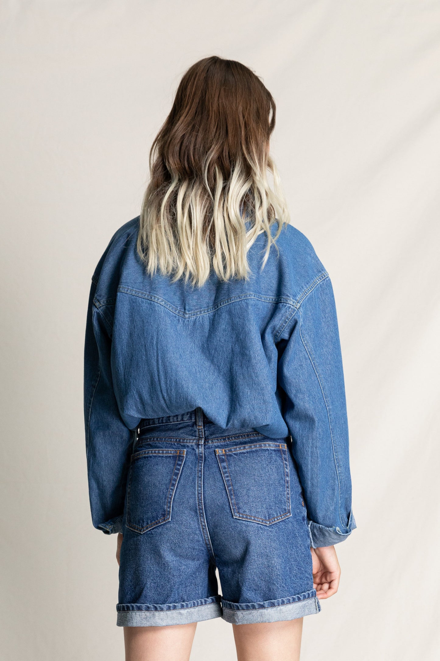 NEW DUSK Blue Denim - Long Sleeve Shirt