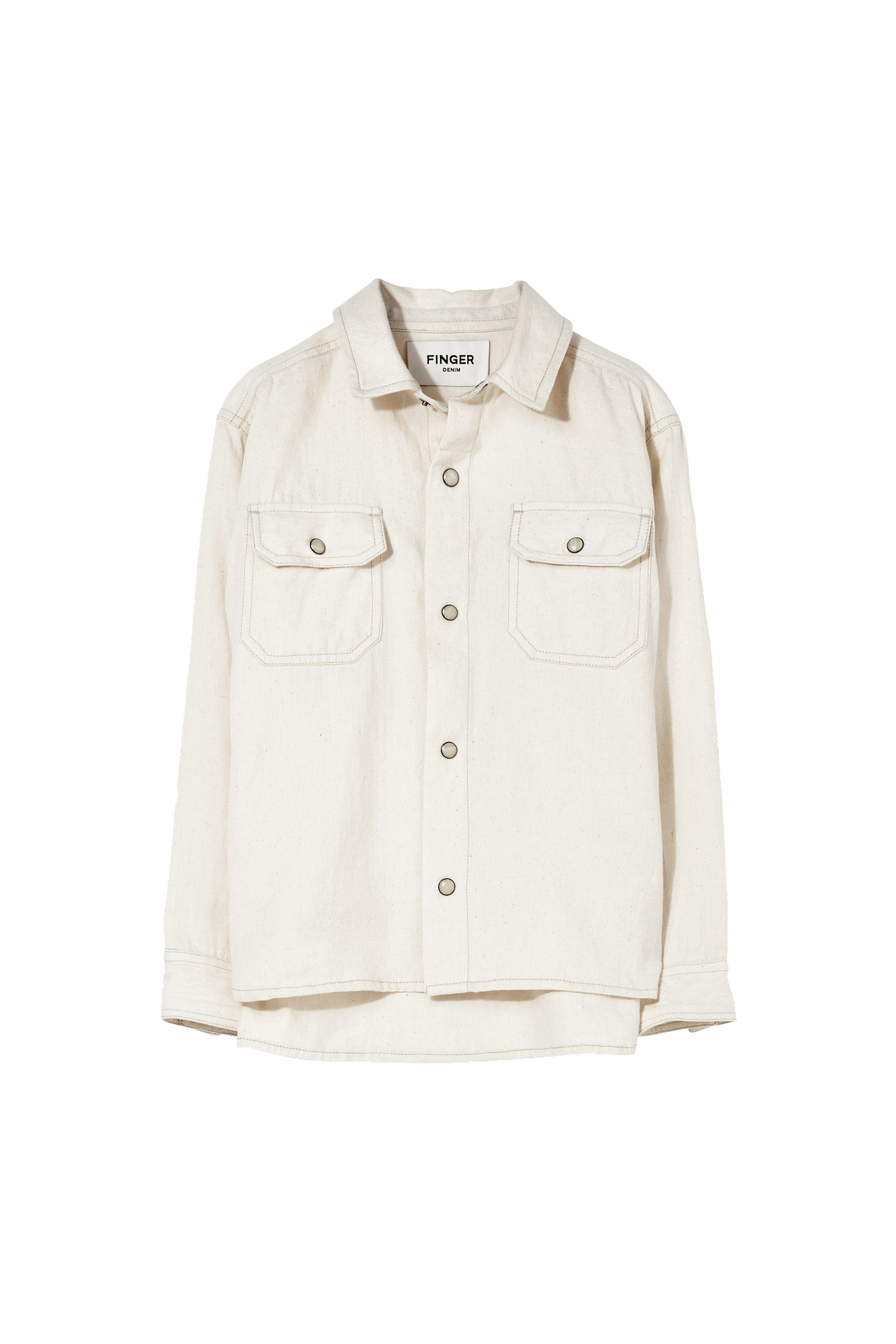 NEW DUSK Raw Ecru - Long Sleeve Shirt