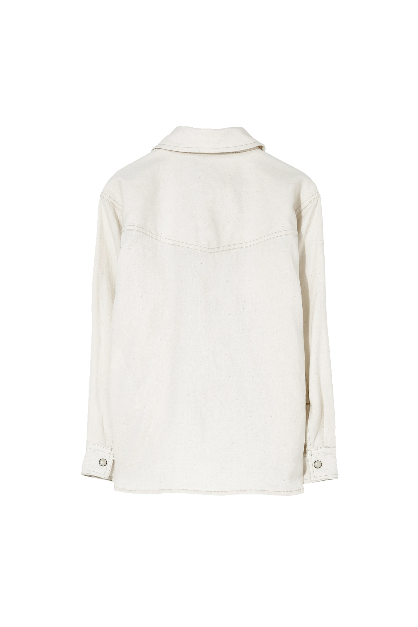 NEW DUSK Raw Ecru - Long Sleeve Shirt | Women