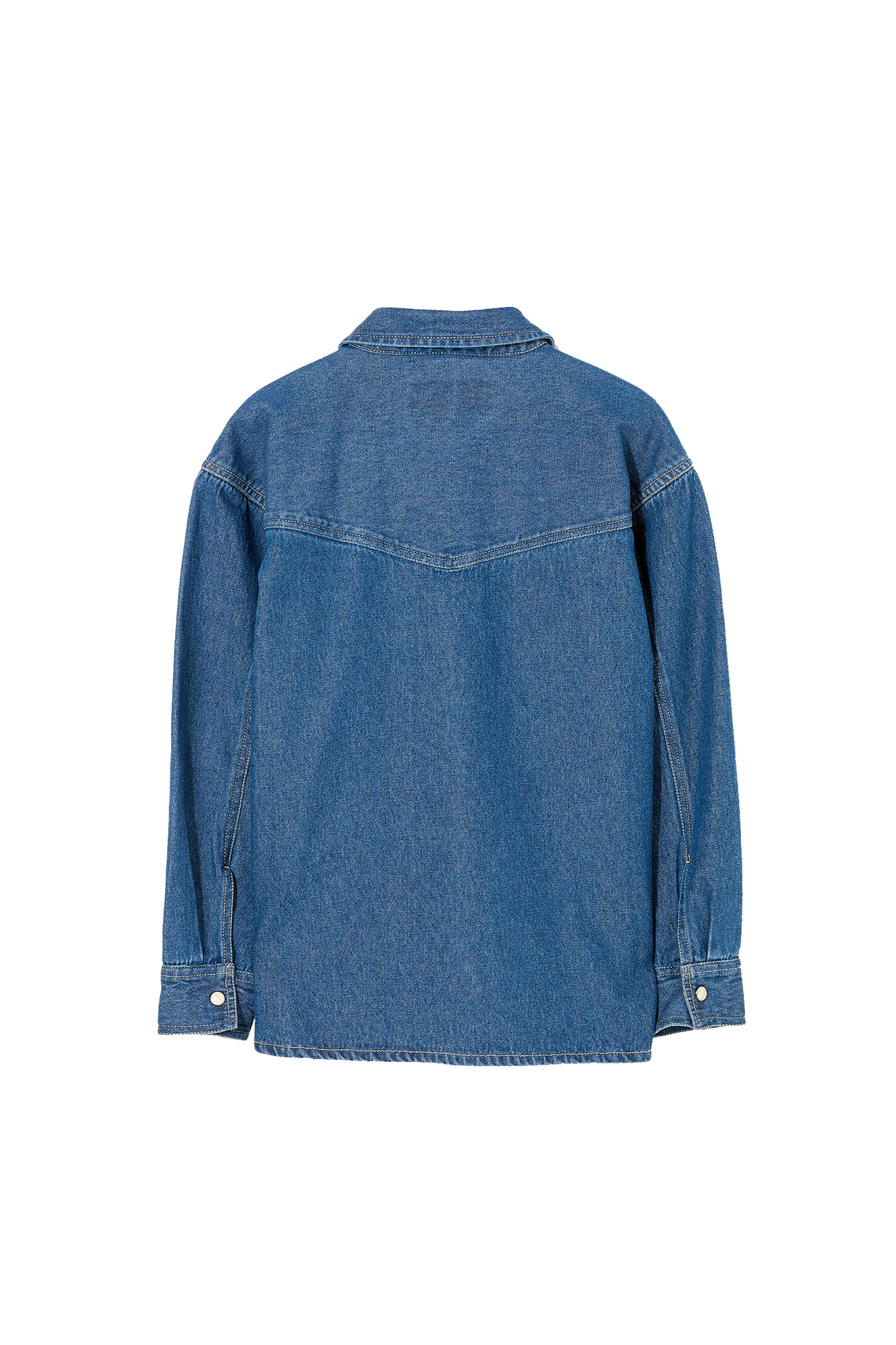 NEW DUSK Blue Denim - Long Sleeve Shirt