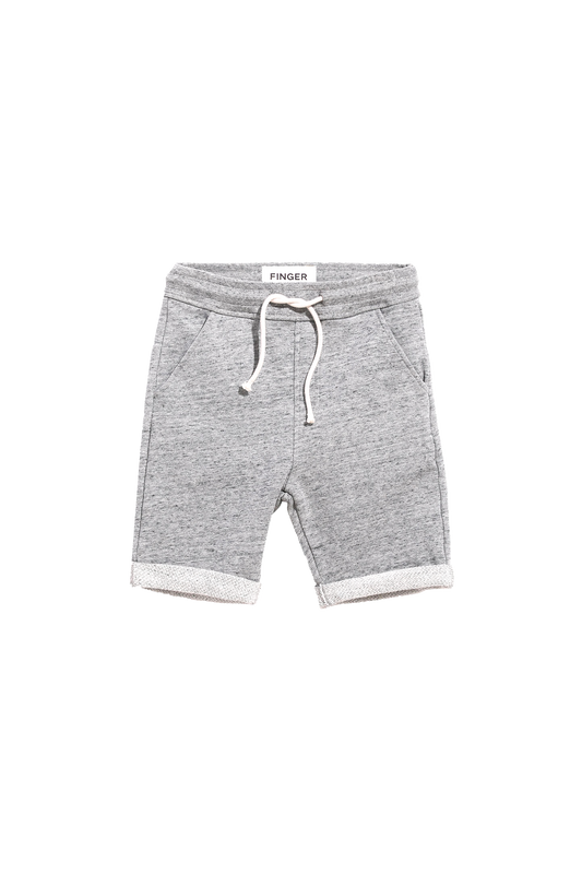 NEW GROUNDED Heather Grey - Bermuda Shorts | Women