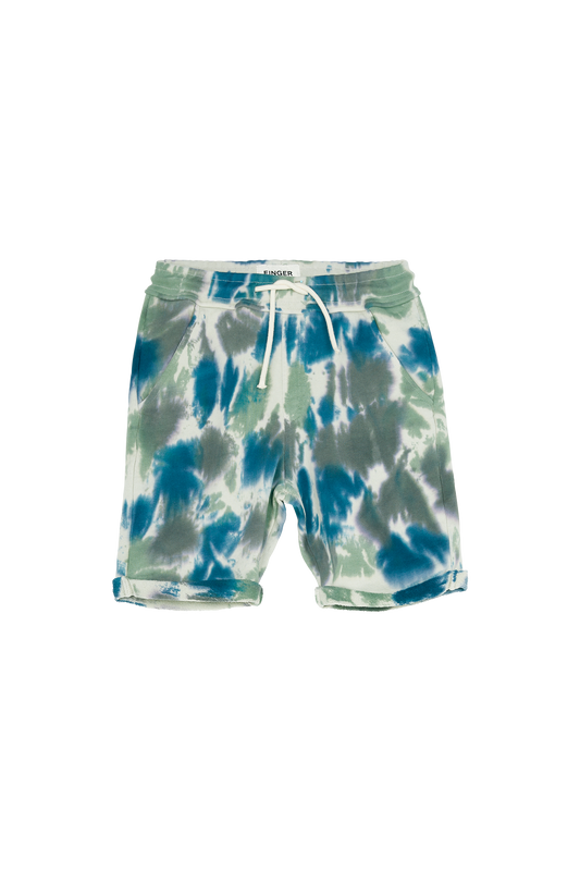 NEW GROUNDED True Blue Tie & Dye - Bermuda Shorts | Women