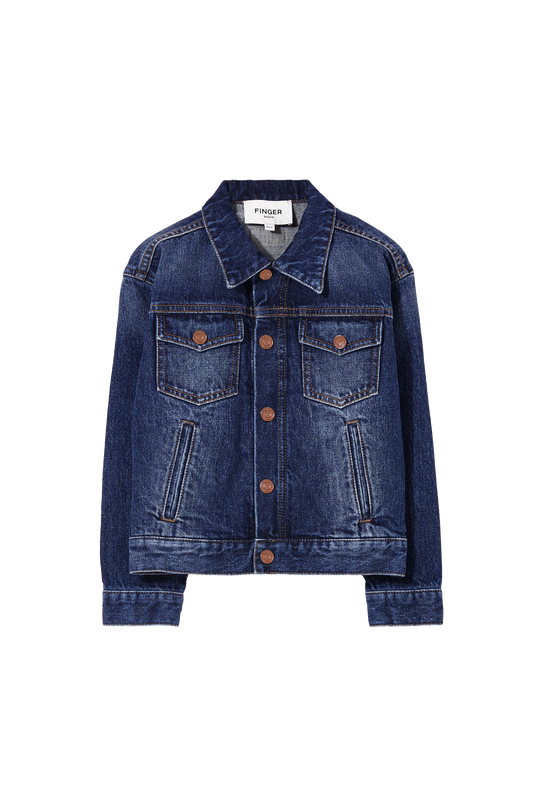 NICK Medium Blue - Denim Jacket | Women