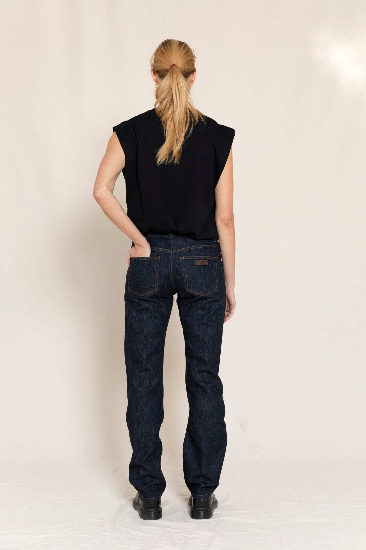 NORTON Raw Red Selvedge - 5-Pocket Straight Fit Jeans | Women