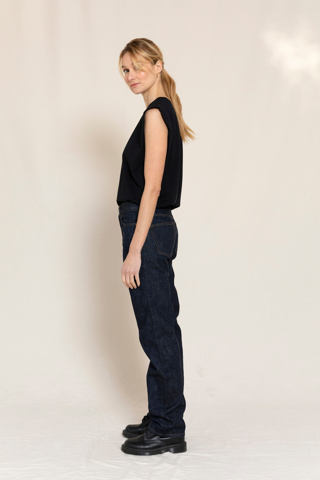 NORTON Raw Red Selvedge - 5-Pocket Straight Fit Jeans | Women