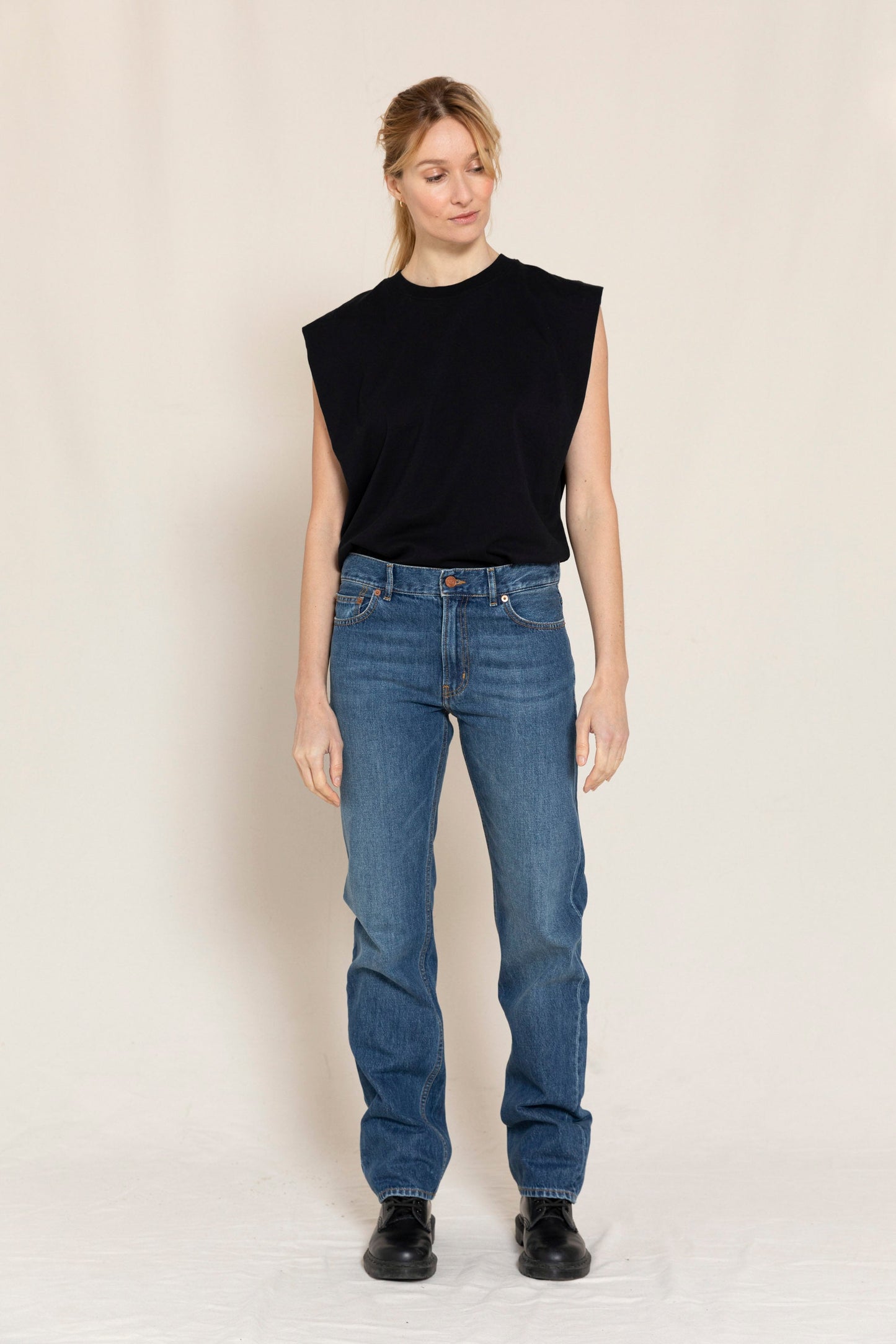 NORTON Authentic Blue - 5-Pocket Straight Fit Jeans | Women