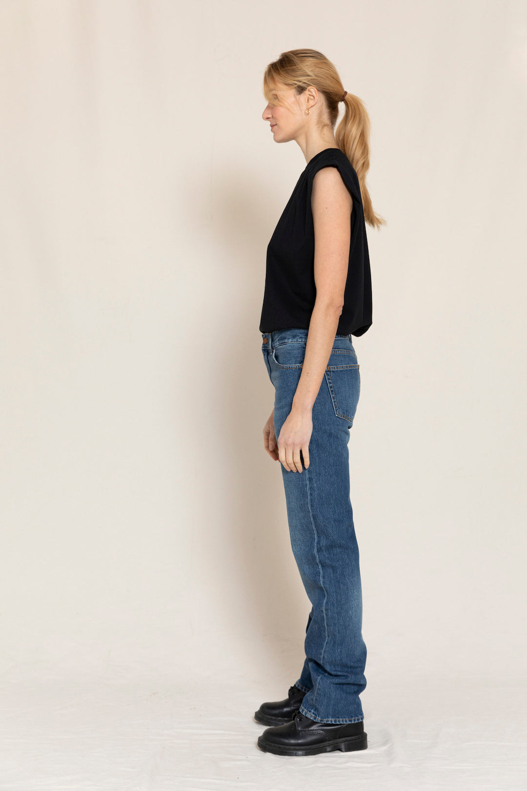 NORTON Authentic Blue - 5-Pocket Straight Fit Jeans | Women