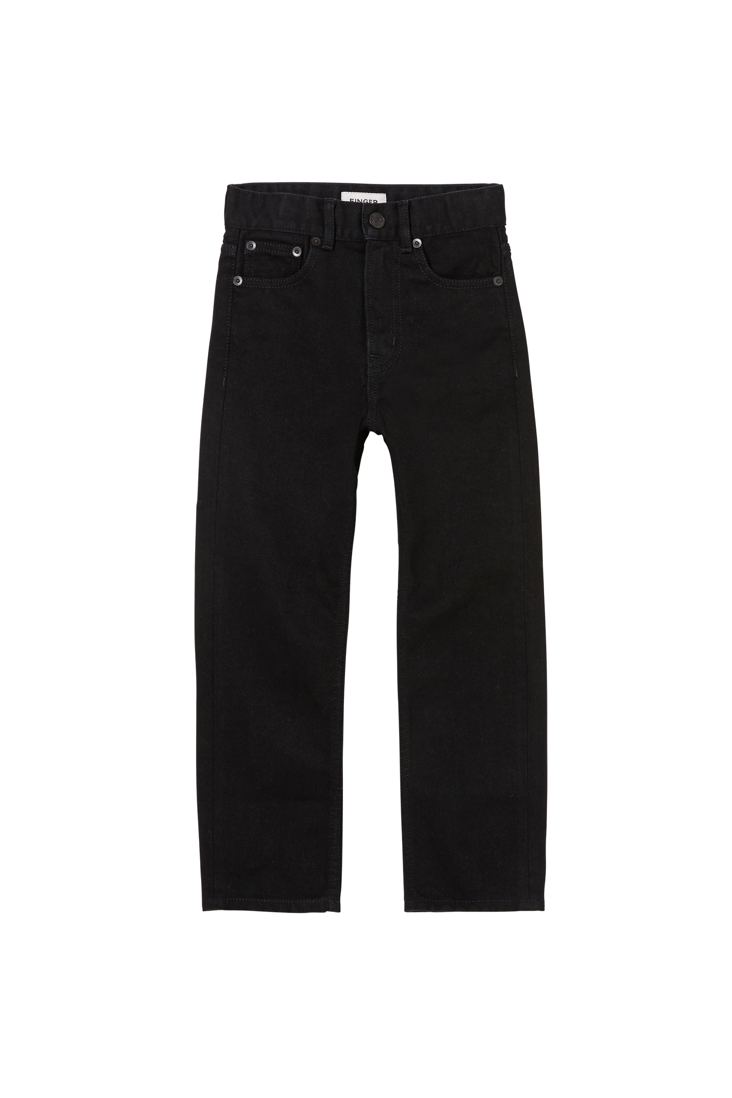 NORTON Black Denim - 5-Pocket Straight Fit Jeans | Women