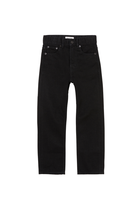 NORTON Black Denim - 5-Pocket Straight Fit Jeans | Women