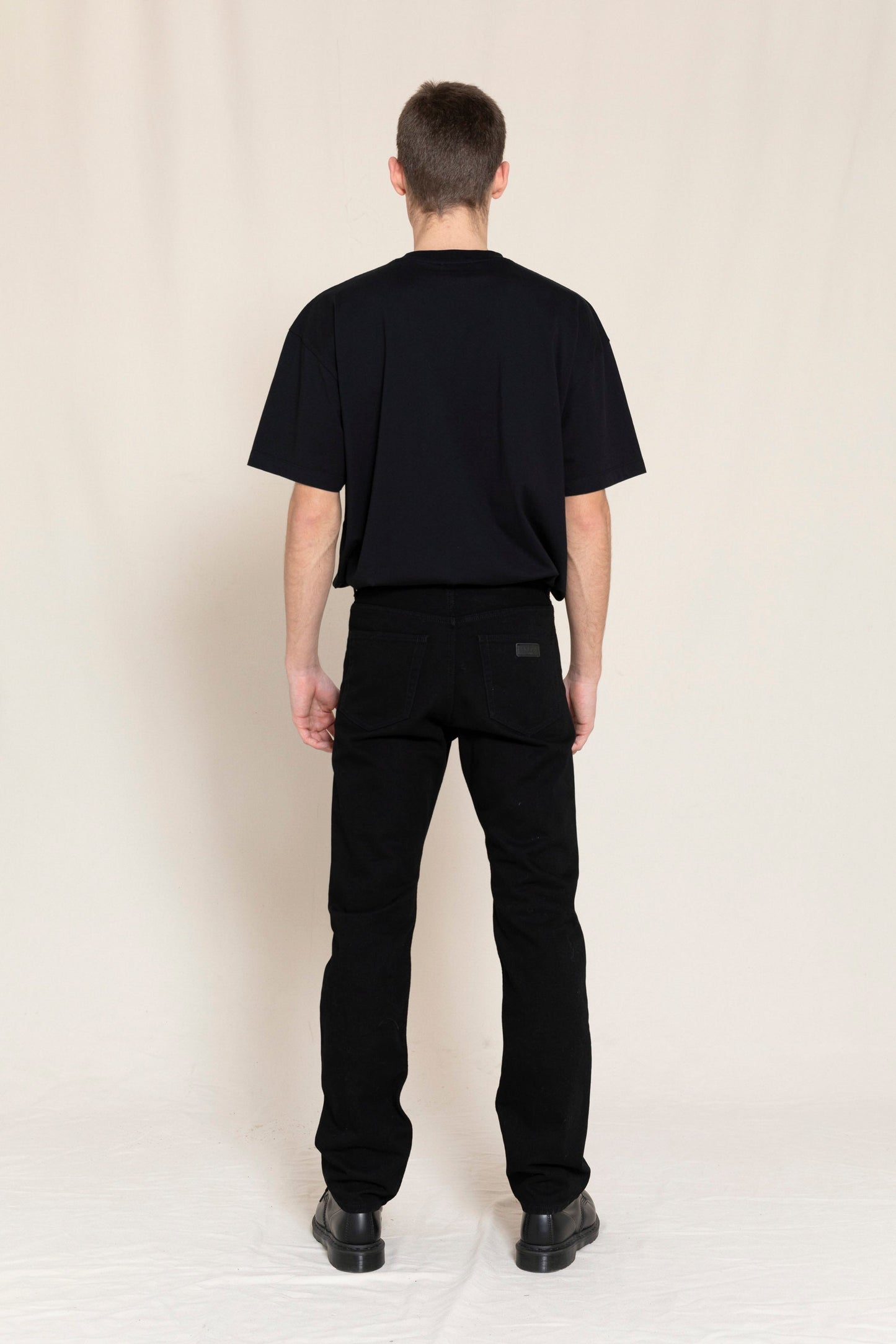 NORTON Black Denim - 5-Pocket Straight Fit Jeans | Women