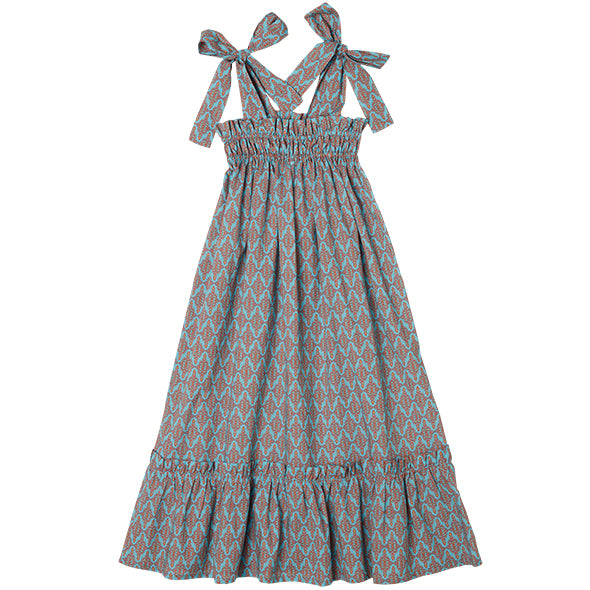 Nightdress Azteca Blue-pink