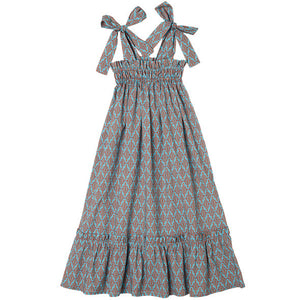 Nightdress Azteca Blue-pink