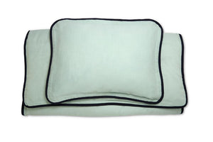 Nina - Bed set Glacier/Navy Bedding Bihan 