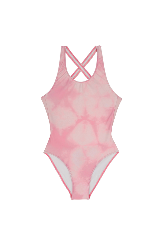 OLIVIA Soft Pink Tie & Dye - Swimsuit | Women