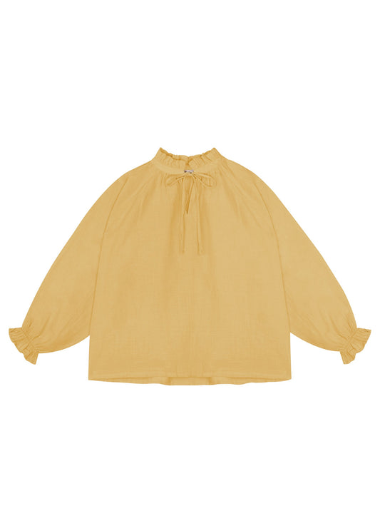 Olivia Blouse Mustard Tops The New Society 