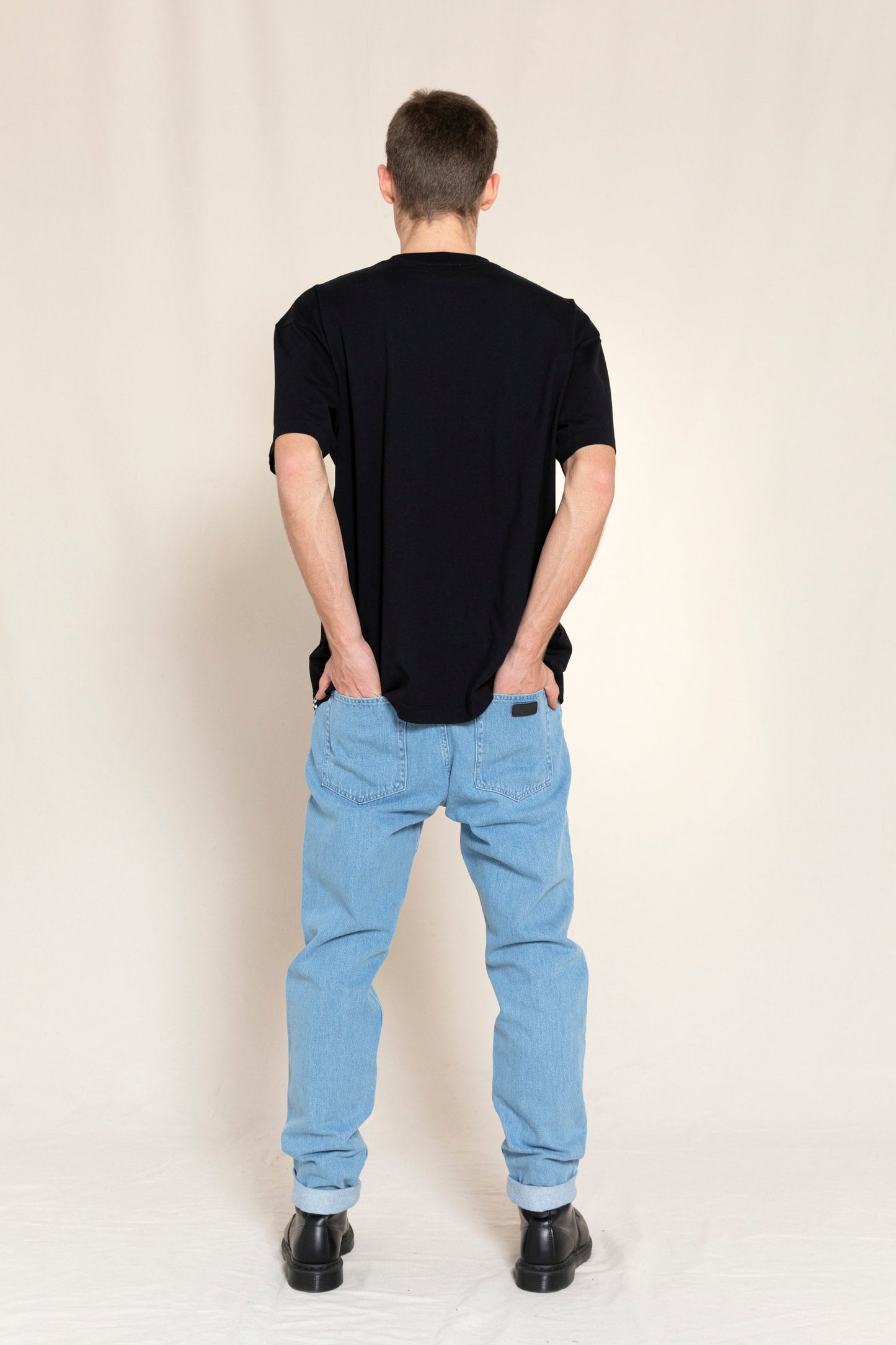 OLLIBIS Bleached Blue - 5-Pocket Tapered Fit Jeans | Women