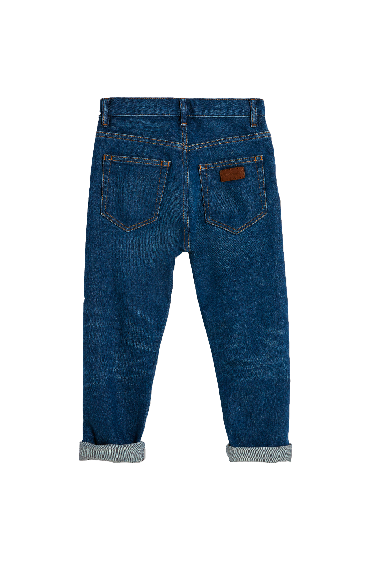 OLLIBIS Blue Denim - 5-Pocket Tapered Fit Jeans | Women