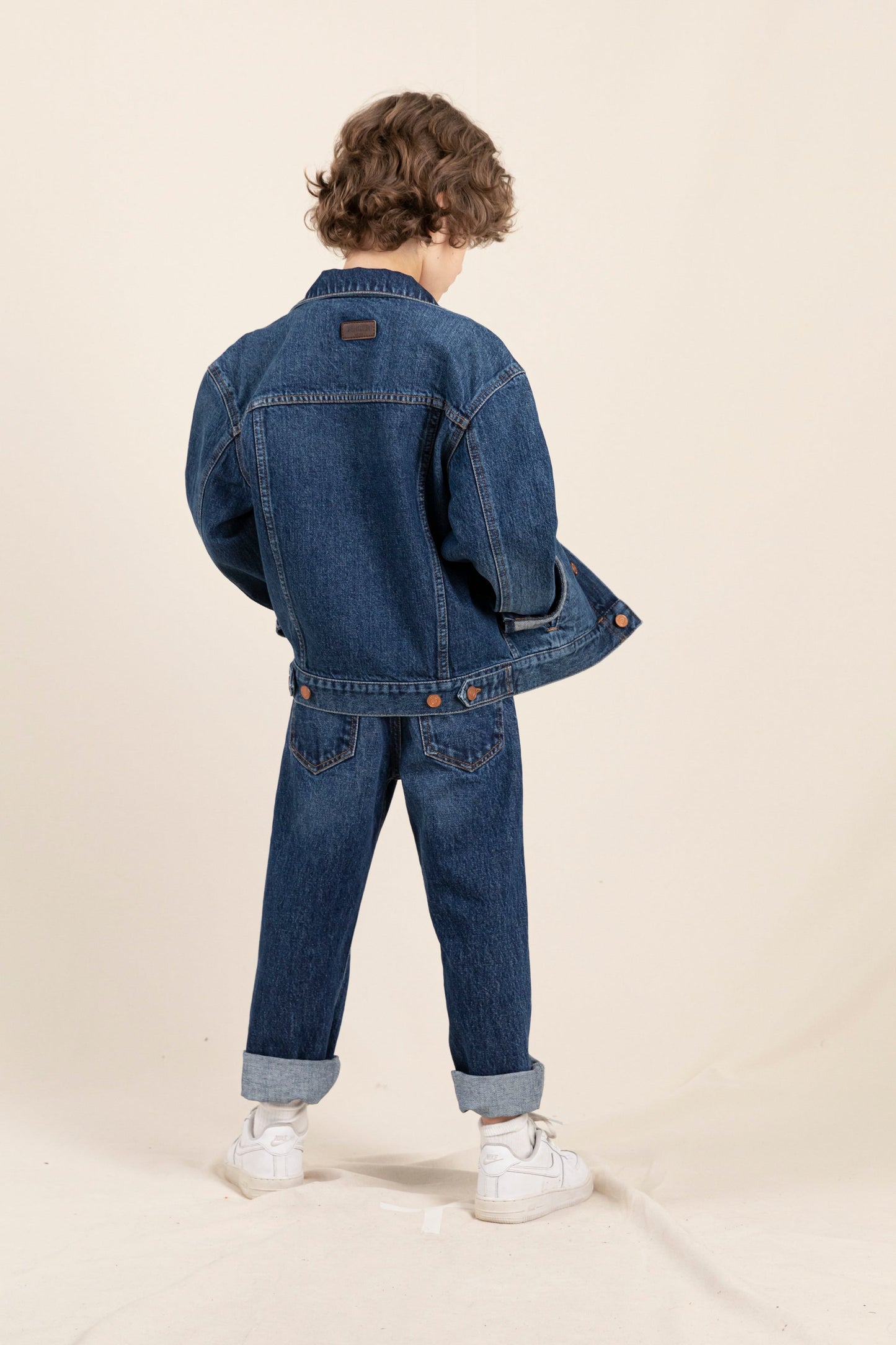 OLLIBIS Blue Denim - 5-Pocket Tapered Fit Jeans