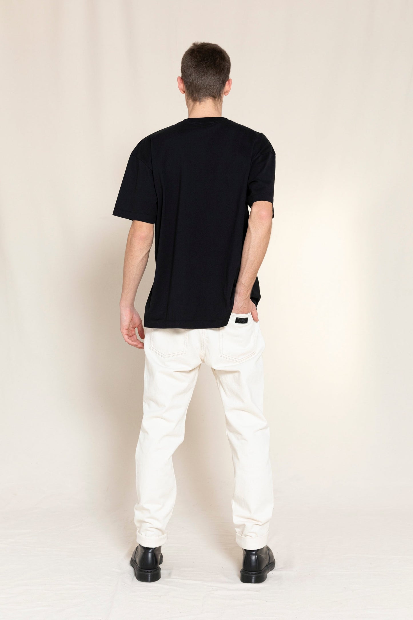 OLLIBIS Raw Ecru - 5-Pocket Tapered Fit Jeans | Women