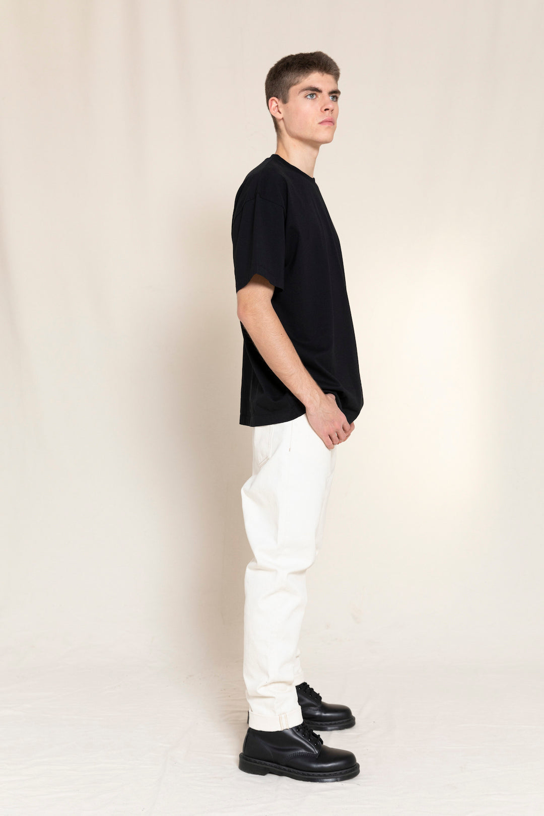 OLLIBIS Raw Ecru - 5-Pocket Tapered Fit Jeans | Women