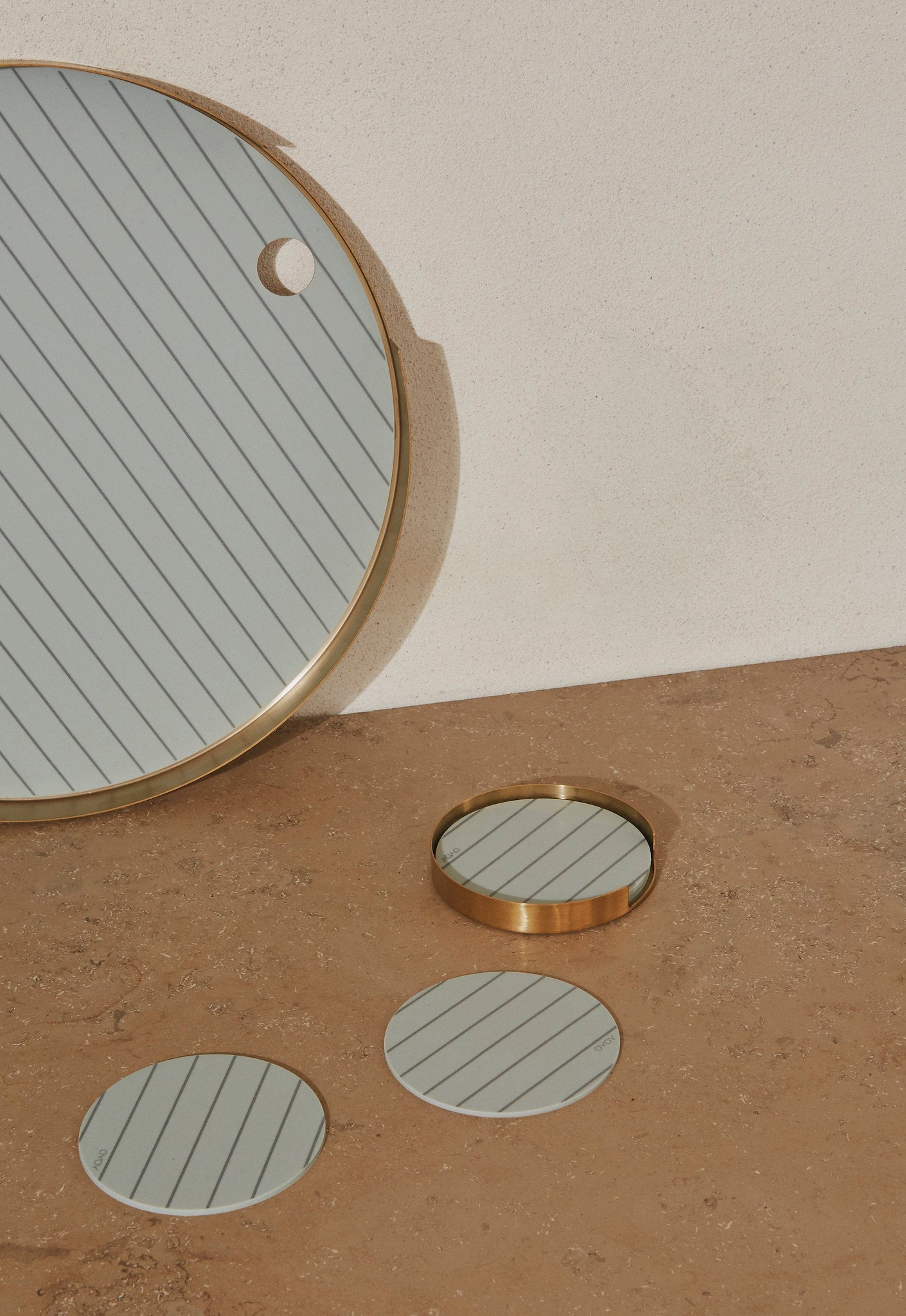 Oka Tray - Brass Tray OYOY 