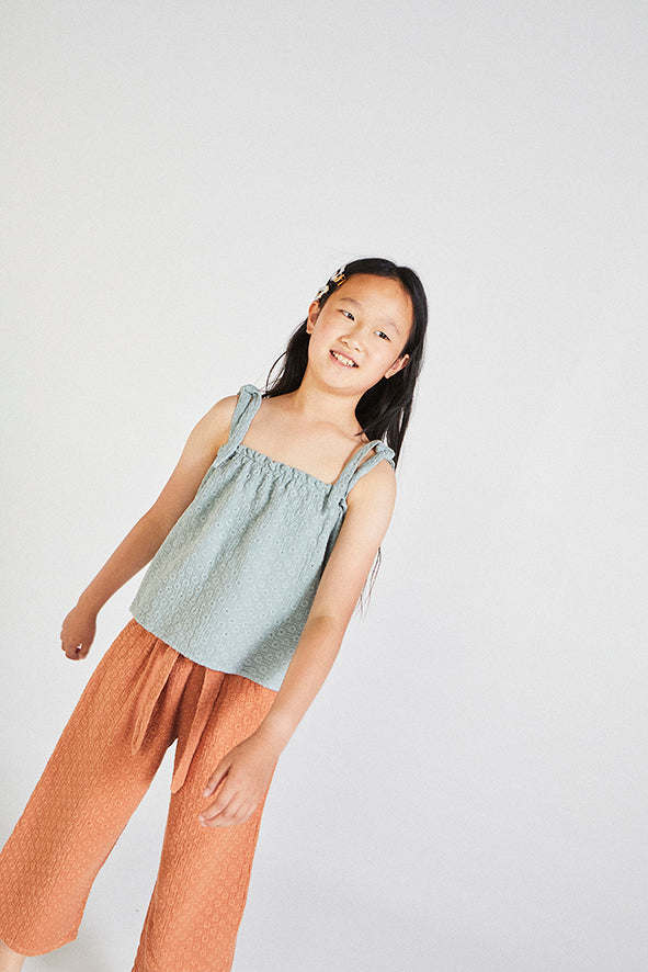 Palazzo Clay daises pants Trousers Pinata Pum 