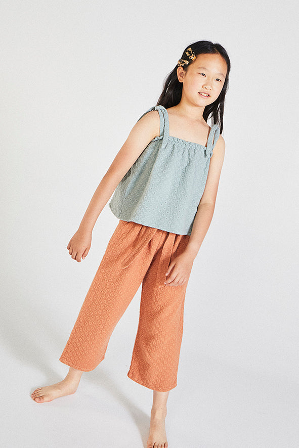 Palazzo Clay daises pants Trousers Pinata Pum 