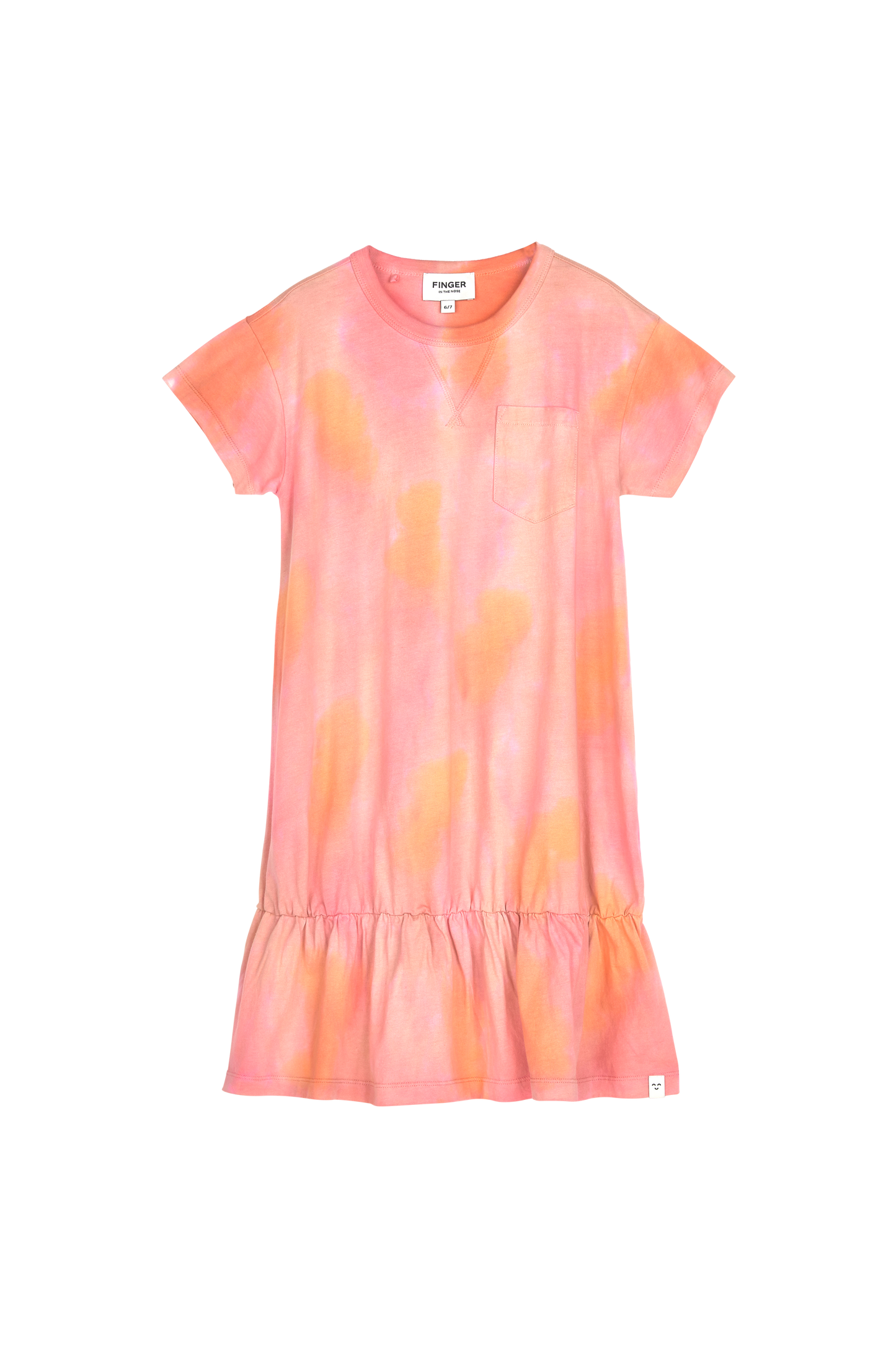 PATTI Rainbow Tie & Dye - Oversized Dress