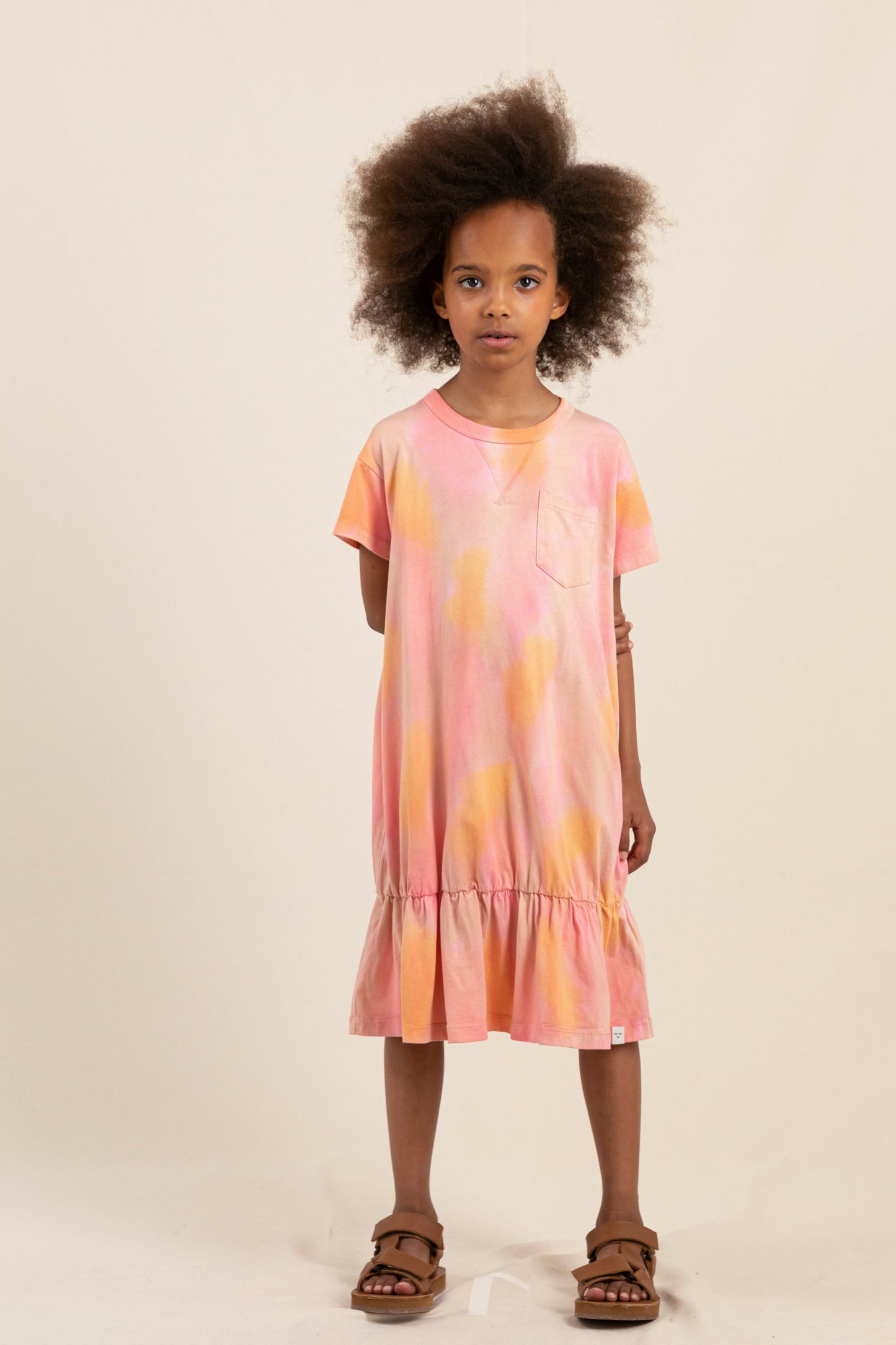 PATTI Rainbow Tie & Dye - Oversized Dress