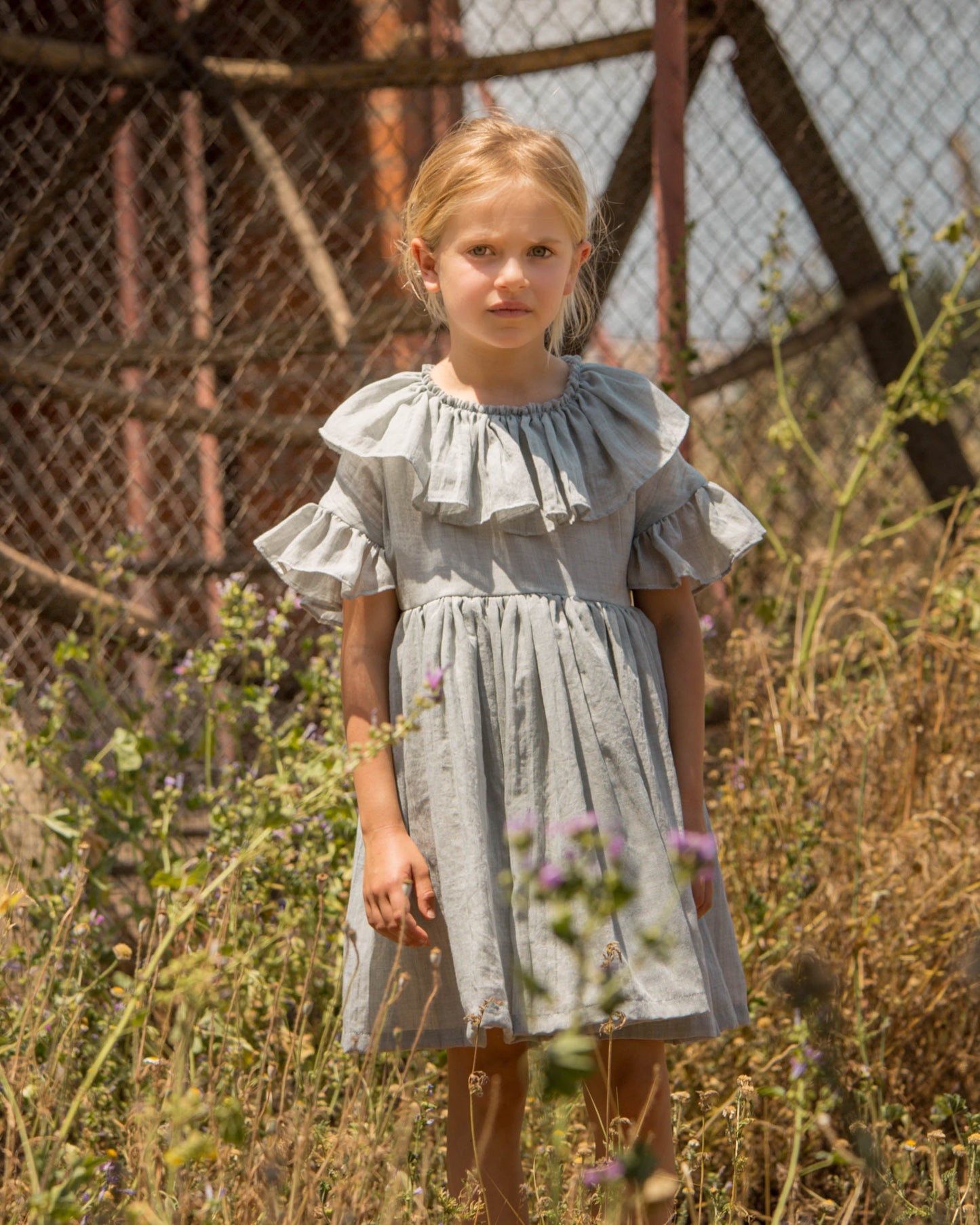 Pierrot Dress in Glacier Dresses Cosmosophie 