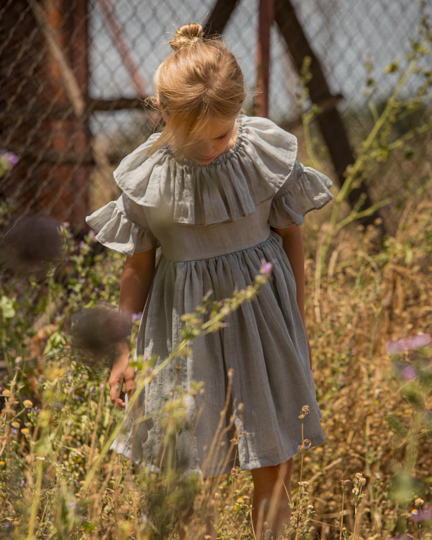 Pierrot Dress in Glacier Dresses Cosmosophie 