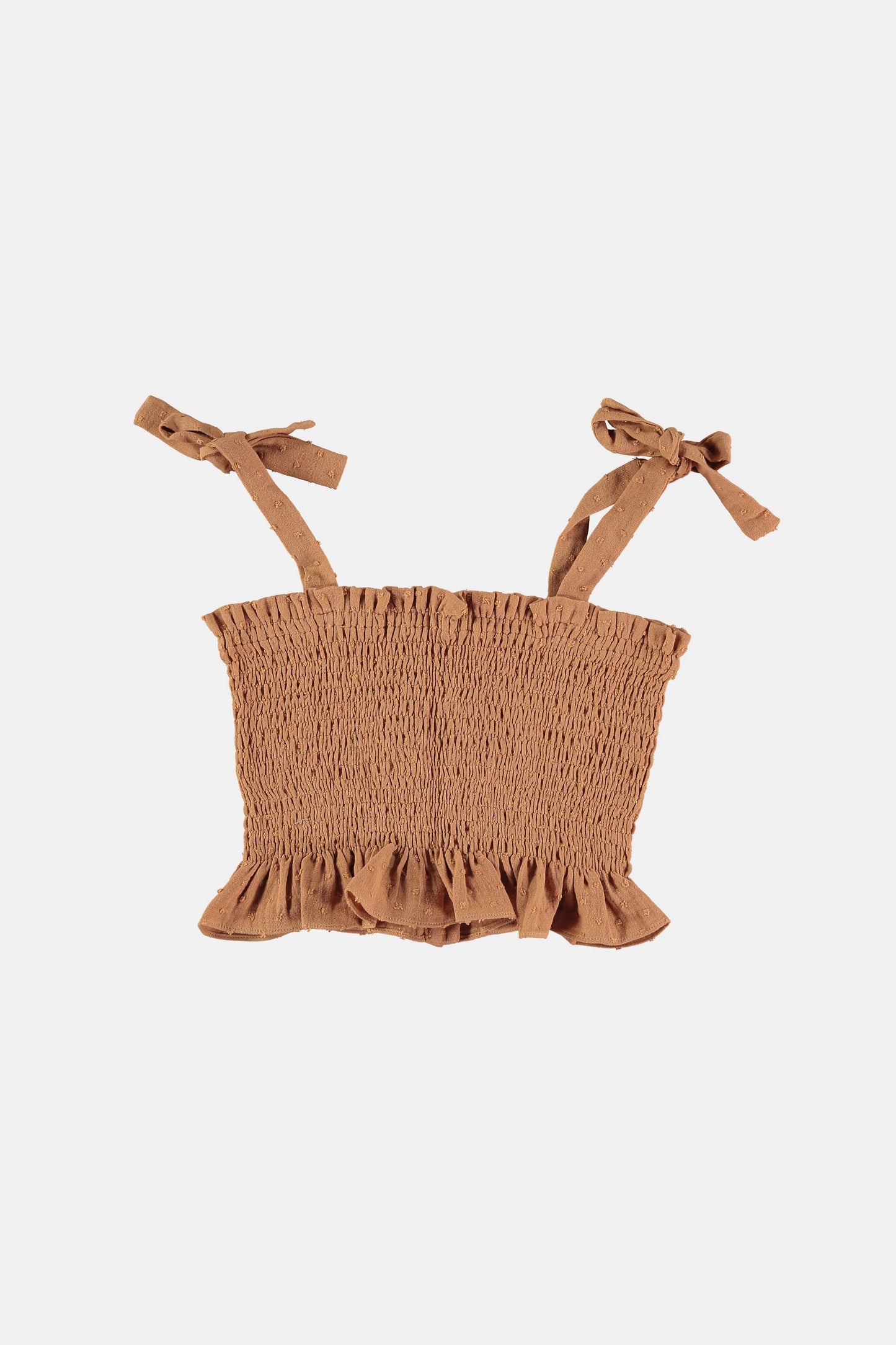 Plumeti bambula top Tops Coco au lait 