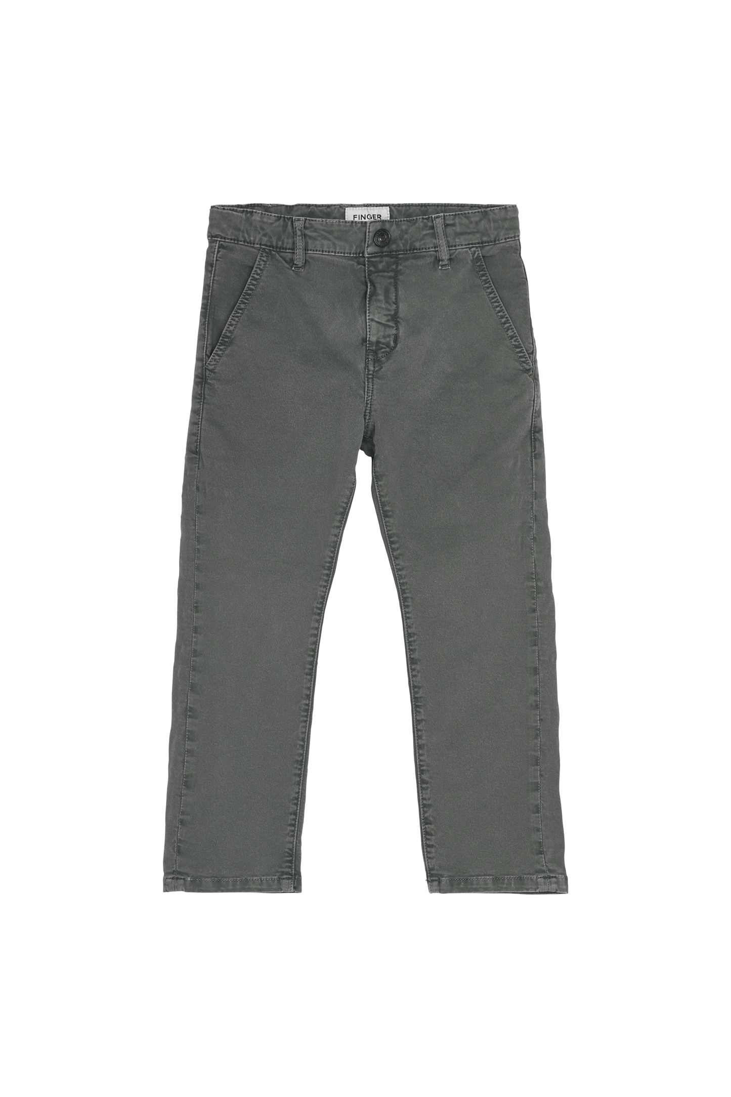 PORTY Ash Black - Chino Fit Pants | Women