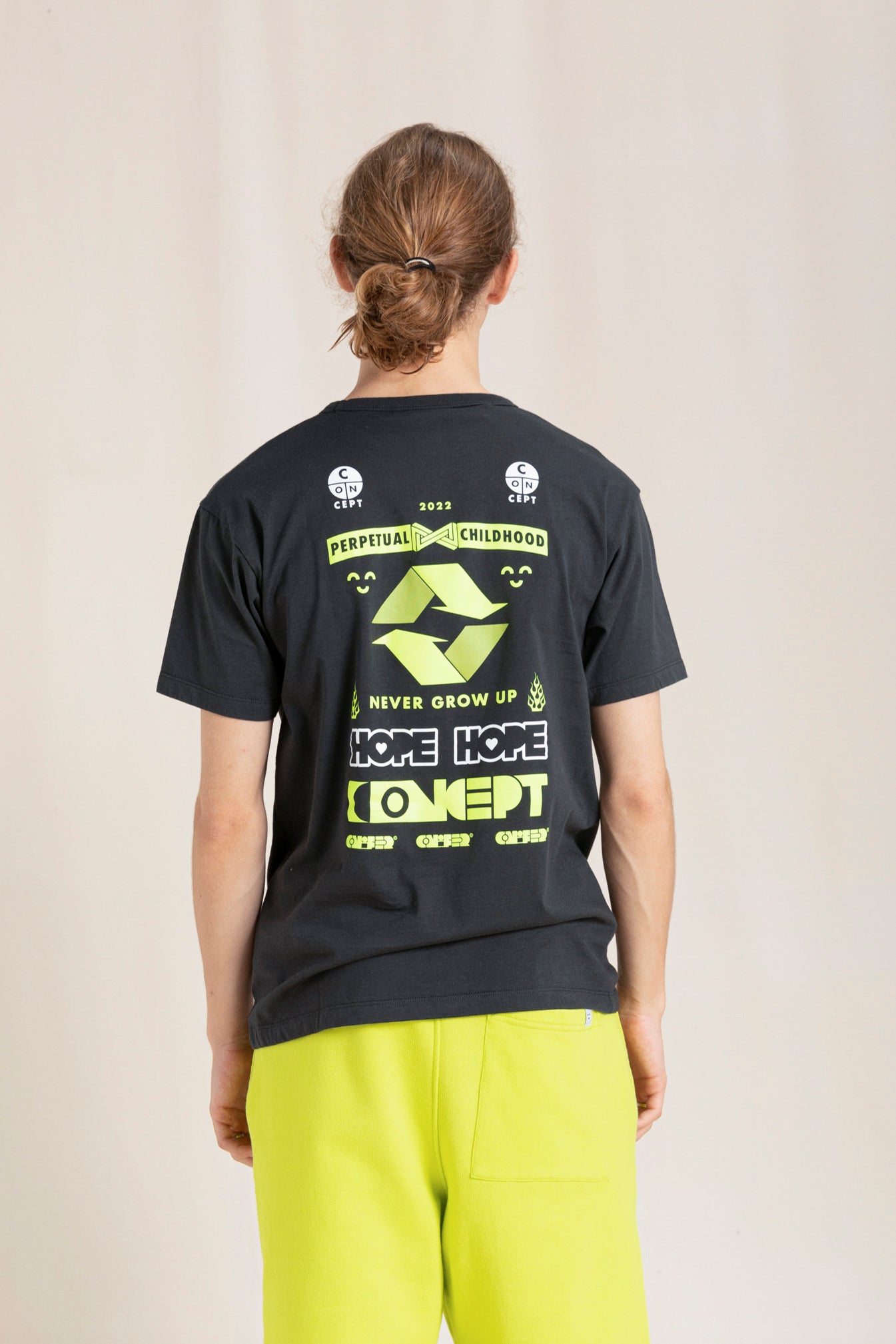 PRINCE Ash Black Perpetual - Short Sleeve T-shirt