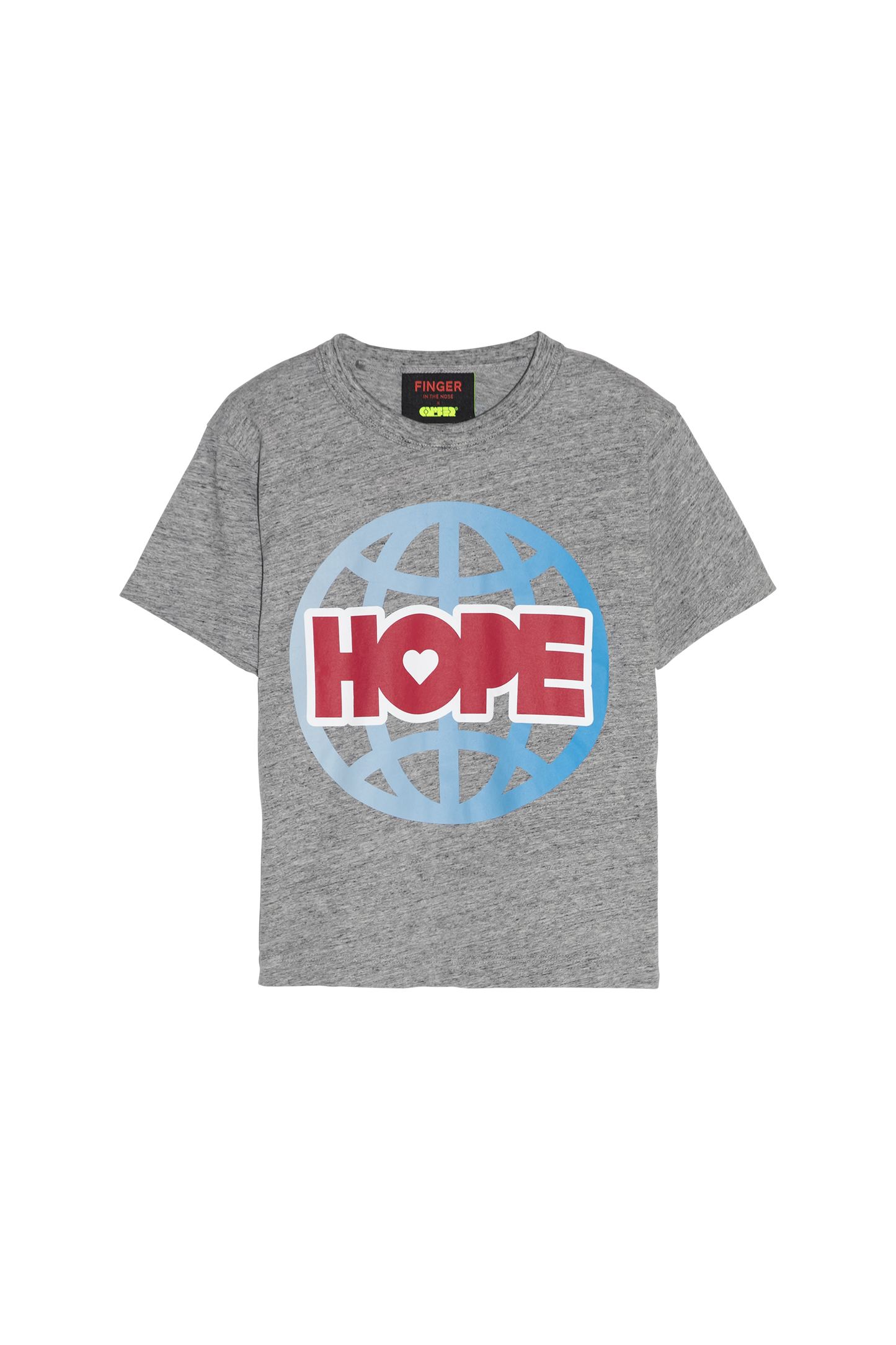 PRINCE Heather Grey Hope - Short Sleeve T-shirt