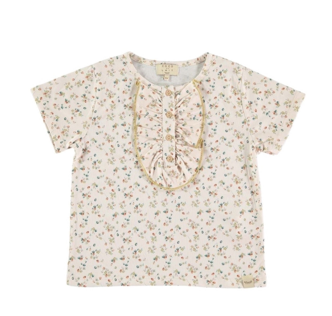 Wild flower t-shirt Tops Coco au lait 