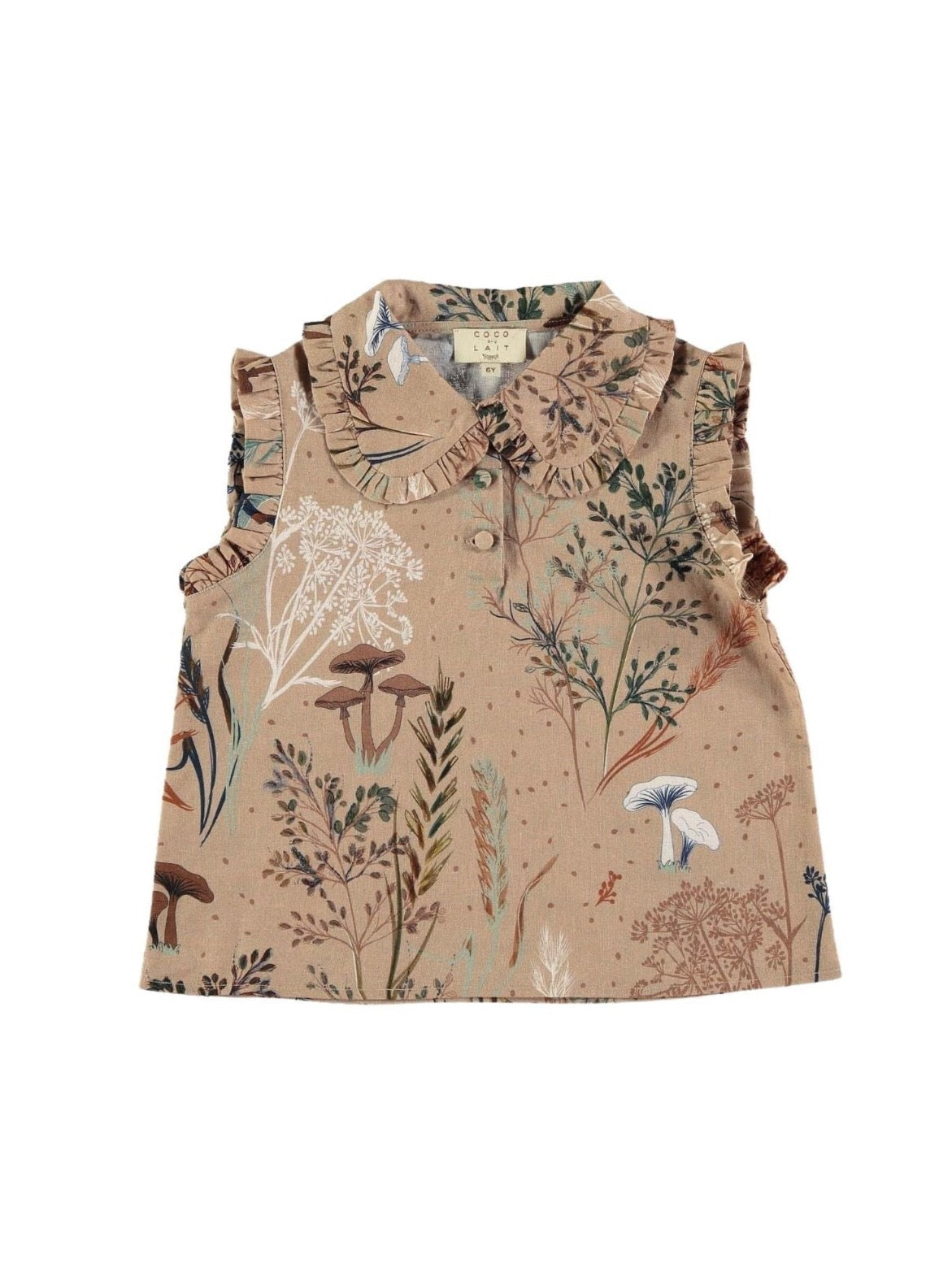 Mushroom forest blouse Tops Coco au lait 