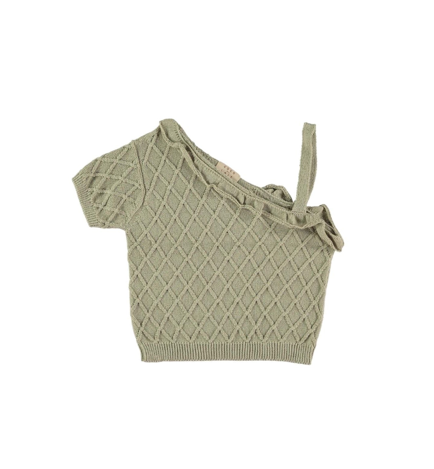 Green aven knitted top Tops Coco au lait 