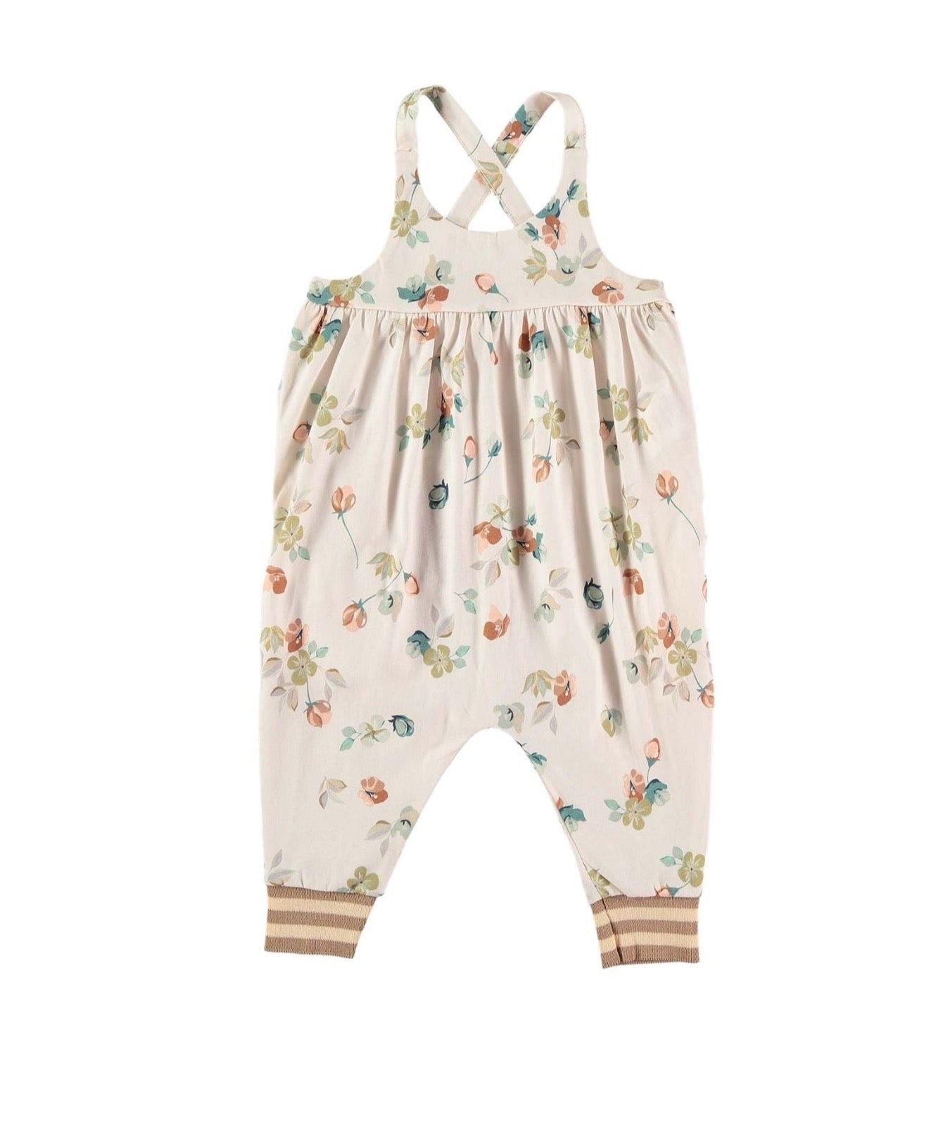 Wild flower baby jumpsuit Jumpsuits Coco au lait 