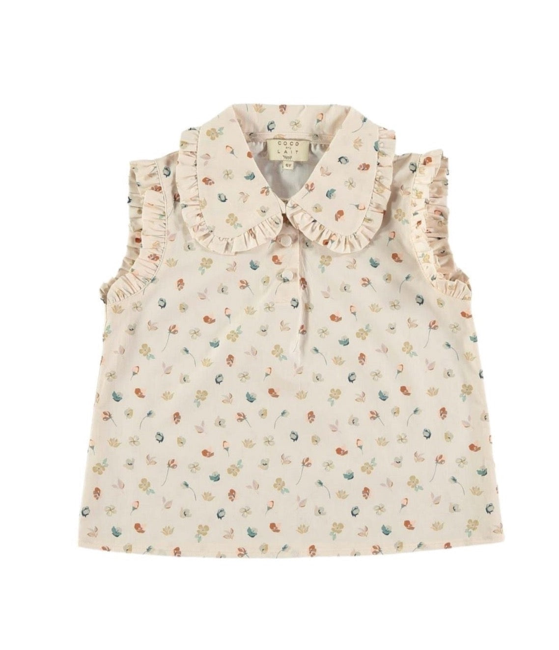 Wild flower blouse Tops Coco au lait 
