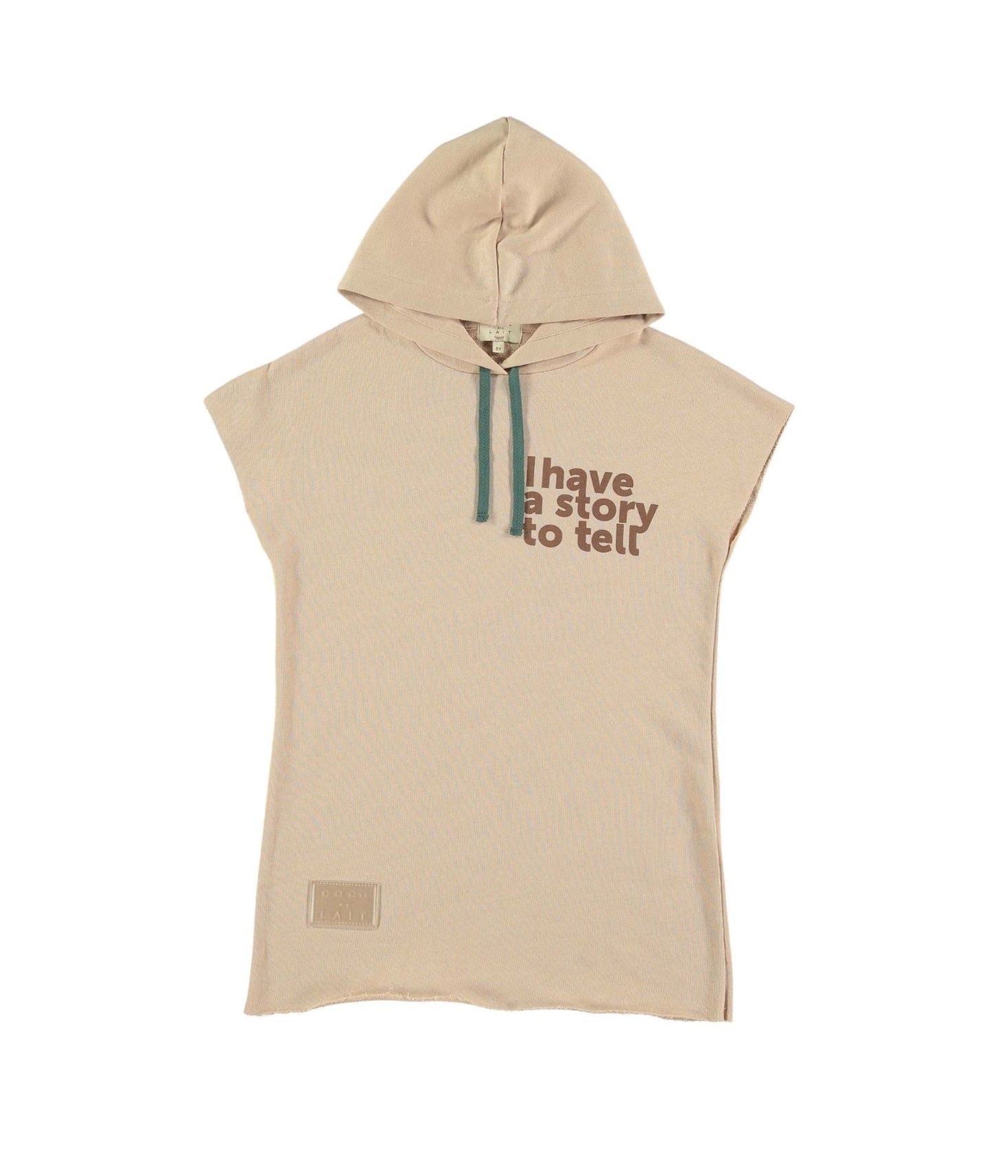 Dirty pink raw hoodie dress Dresses Coco au lait 