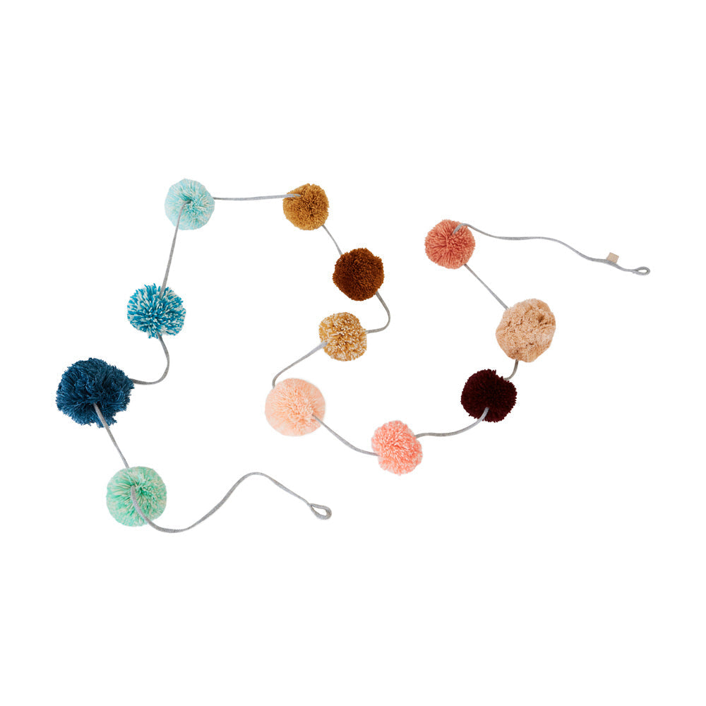 Pom Pom Garlander - Multi Accessories - MINI OYOY 