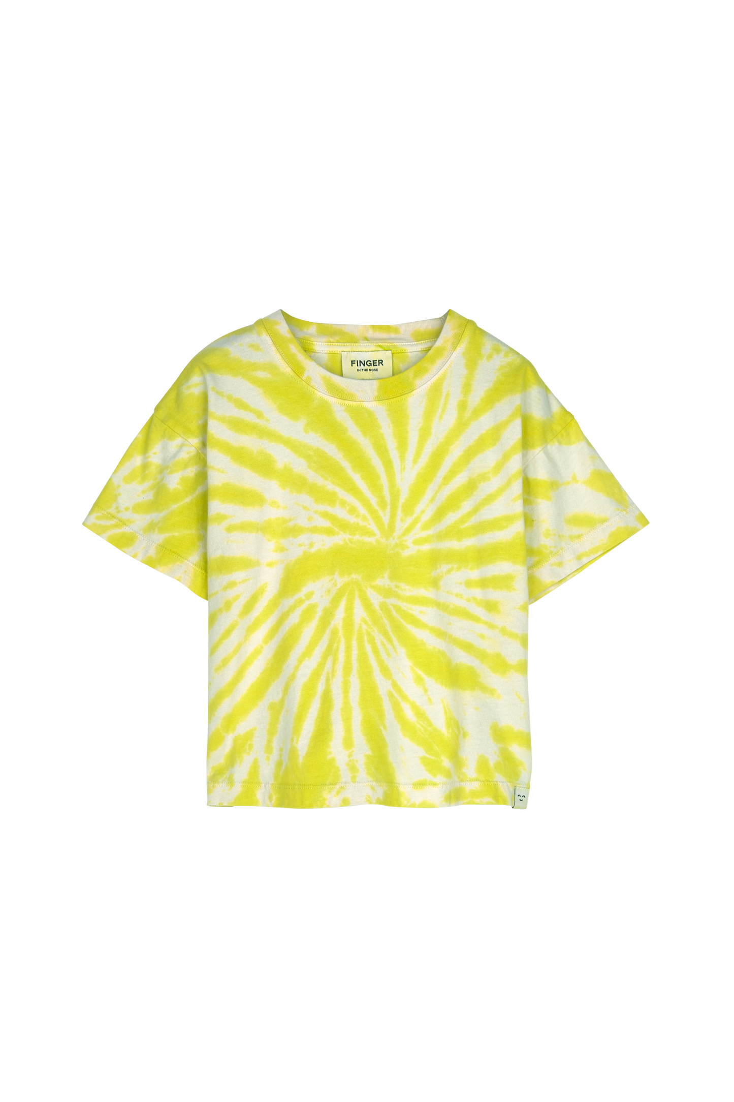 QUEEN Fluo Lime Tie & Dye - Short Sleeve T-shirt | Women
