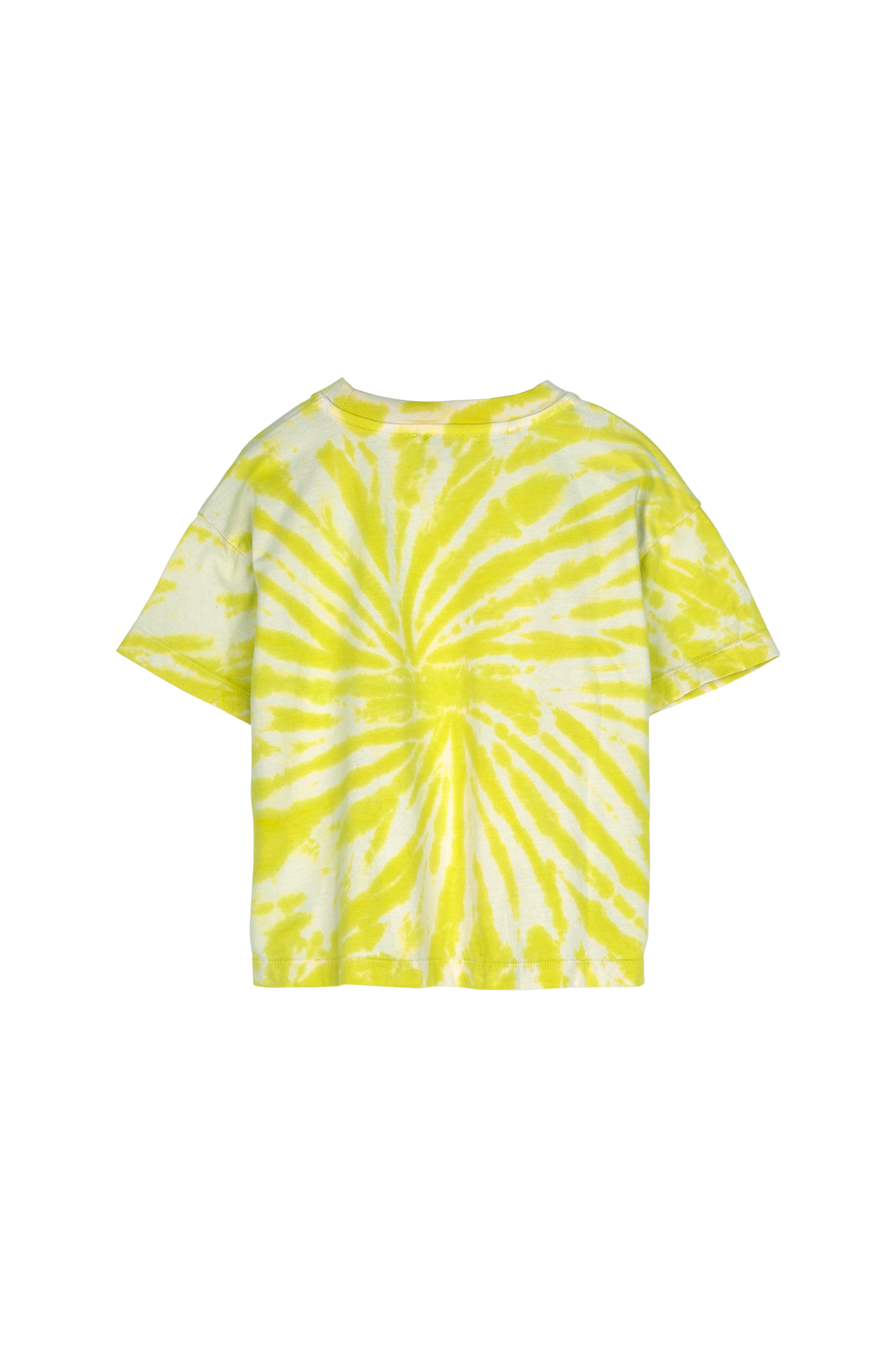 QUEEN Fluo Lime Tie & Dye - Short Sleeve T-shirt | Women