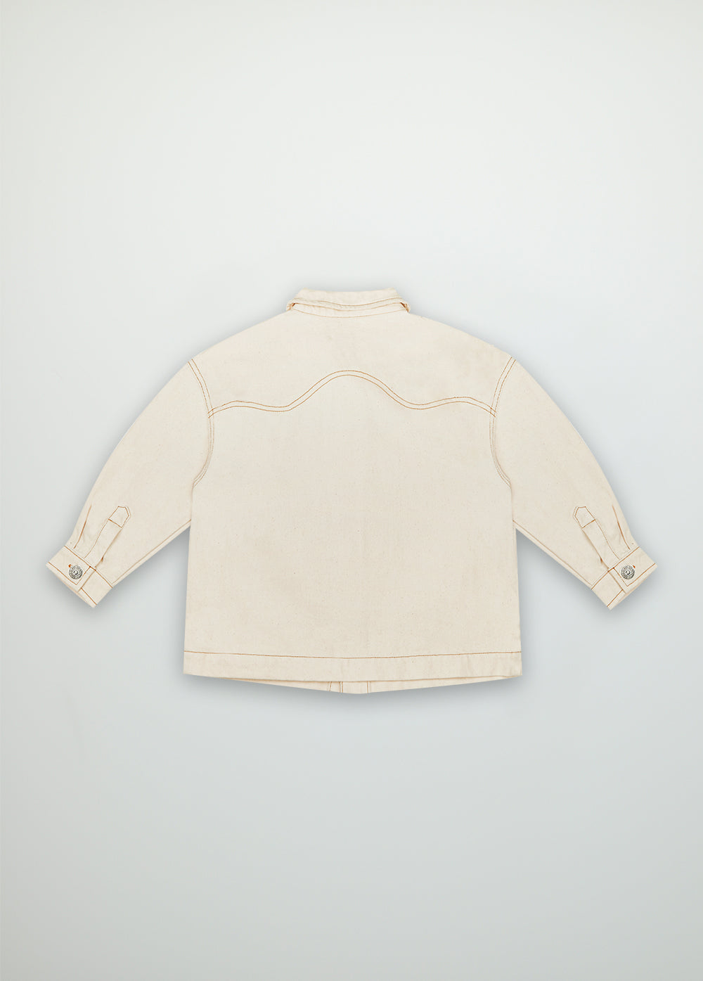 Raw Denim Overshirt Outerwear The New Society 